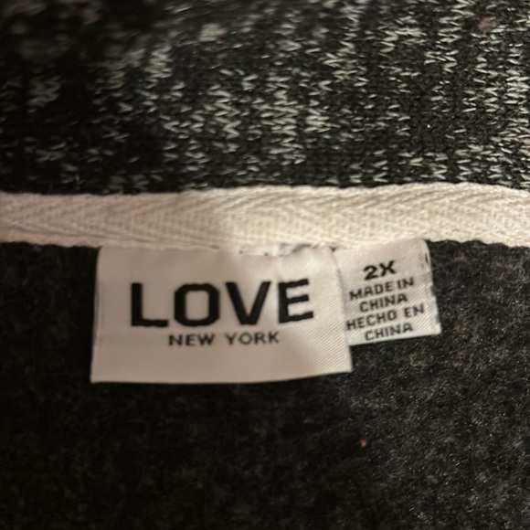 Brooklyn Half Zip Up Sweatshirt - Picture 2 of 2